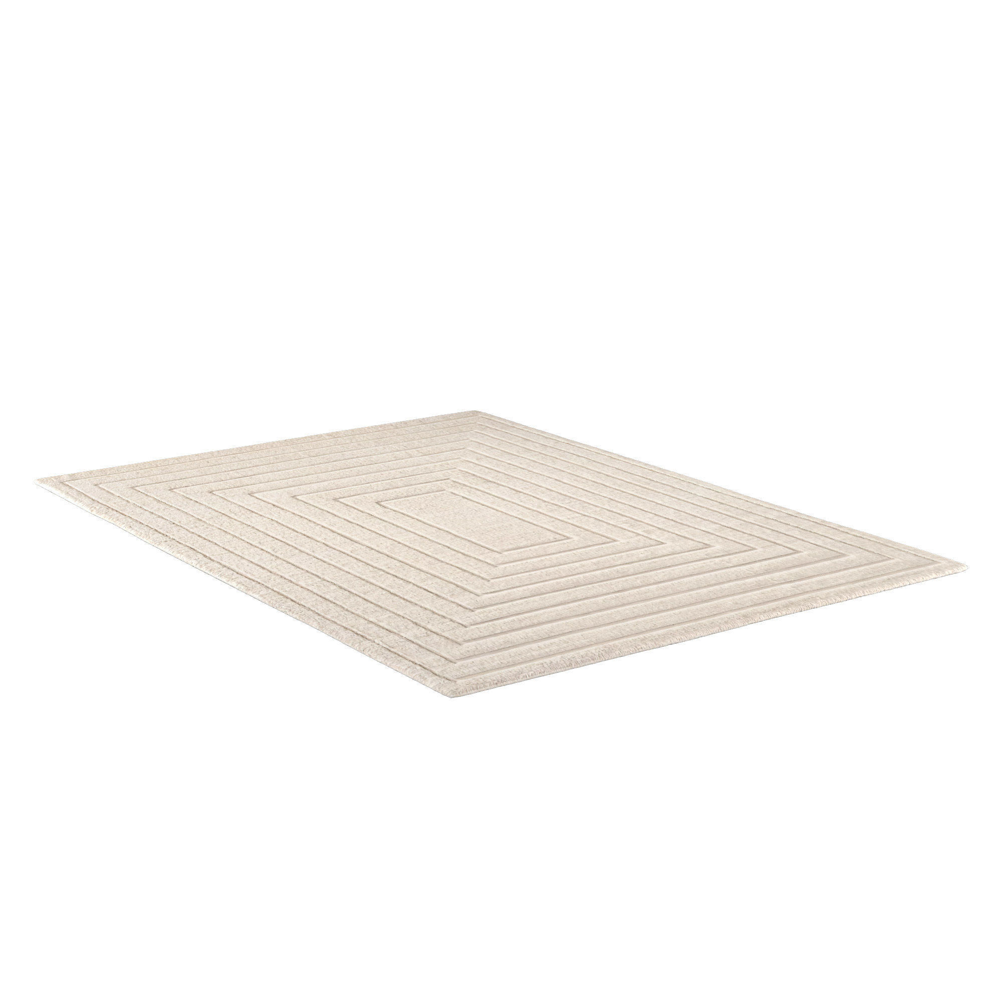 RAZA WOOL RUG 3D model_1