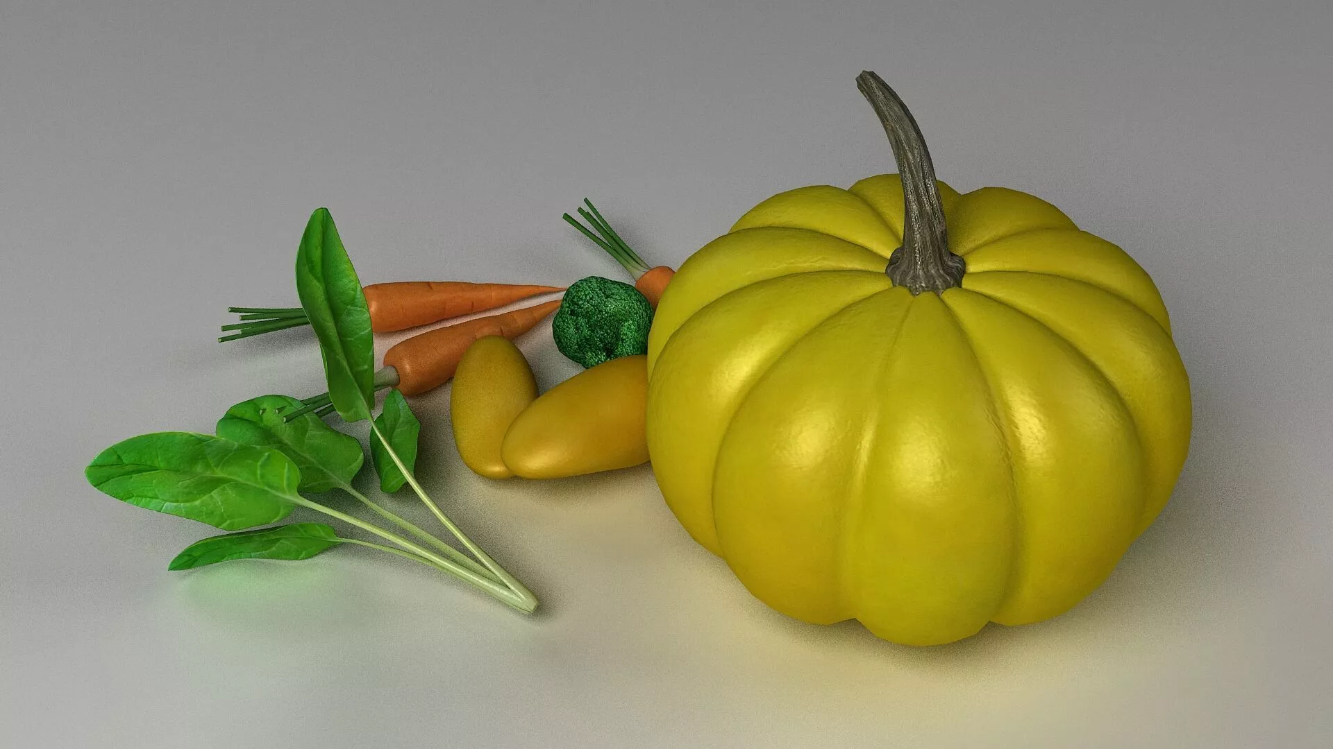 pumpkin photogrammetry halloween food scan vegetable 3D model