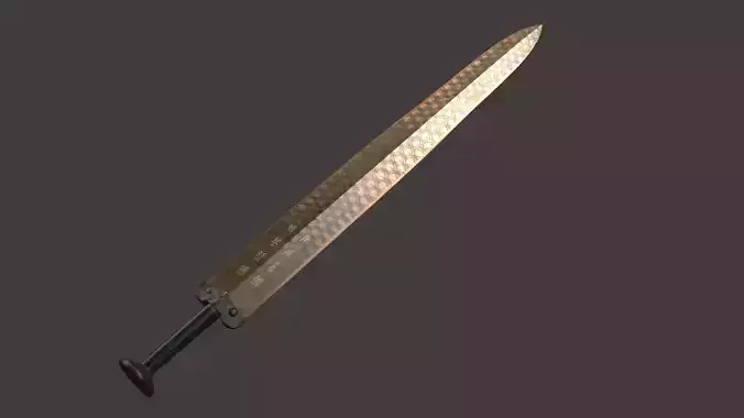 sword flachion fantasy steel bronze gold weapons melee