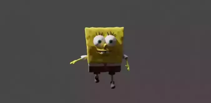 BOB SPONGE ANIMATION 3D model