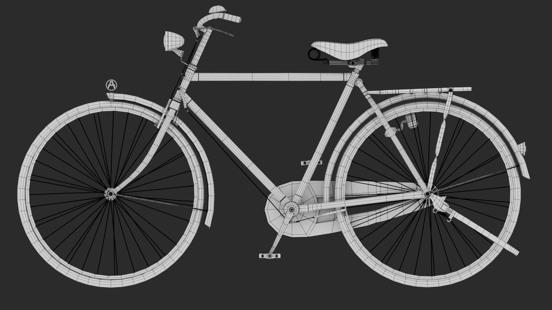 cycle  3D model_4