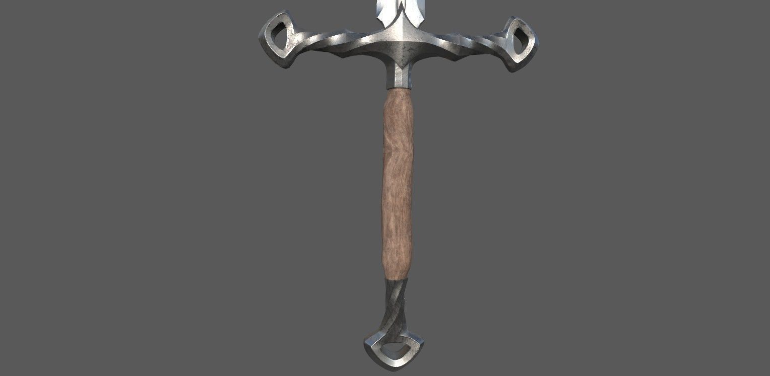 SWORD 3D model_4