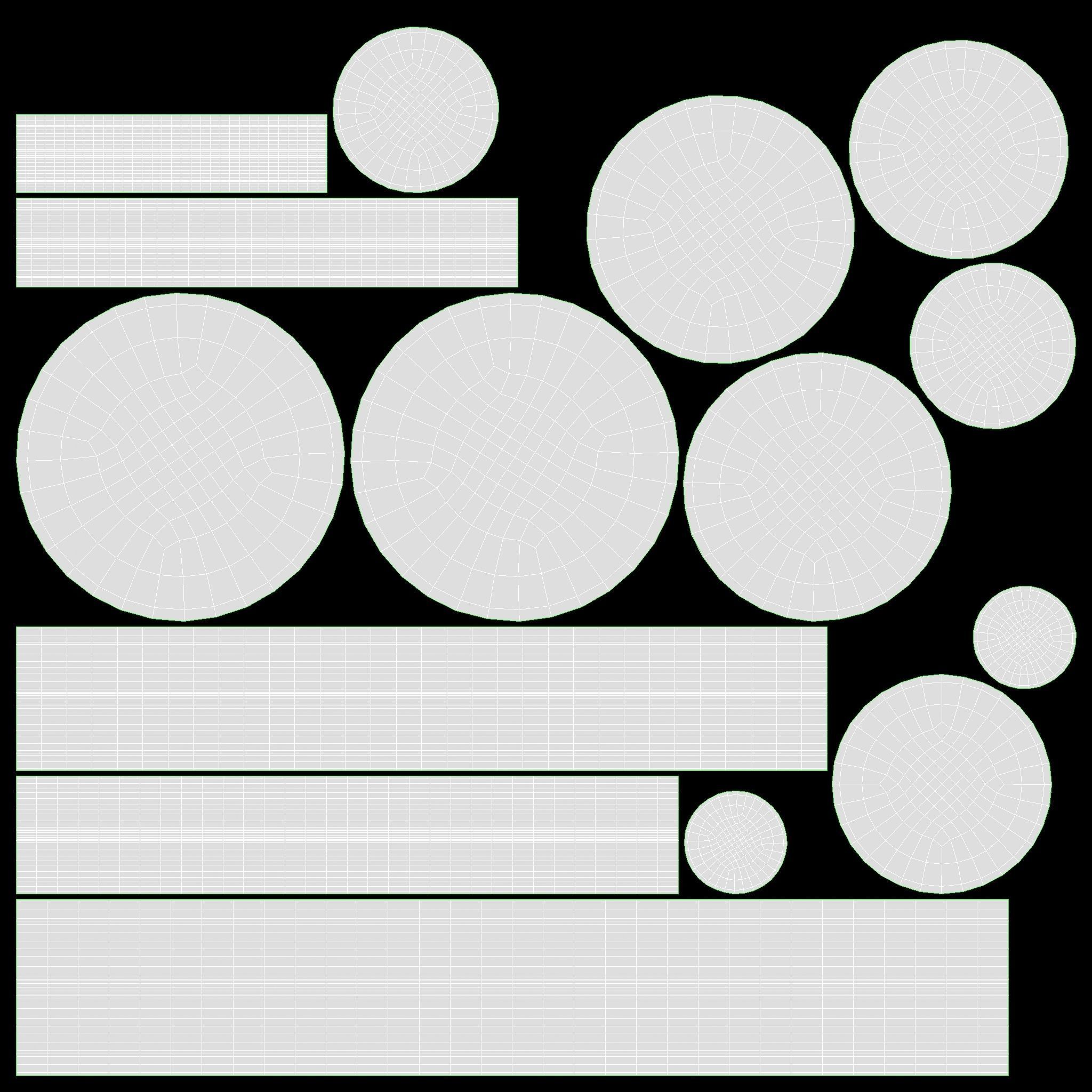 Plastic Syringes 1ml  3ml  5ml  10ml  20ml 3D model_10