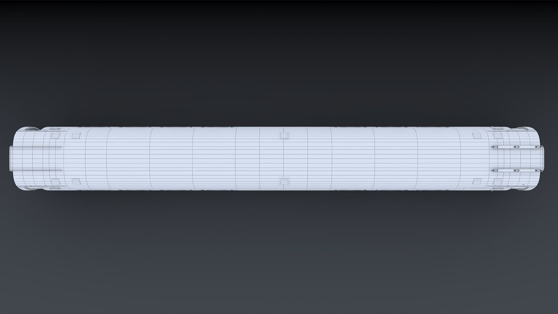 Amtrak Amfleet I Cafe Car  Low-poly 3D model_41