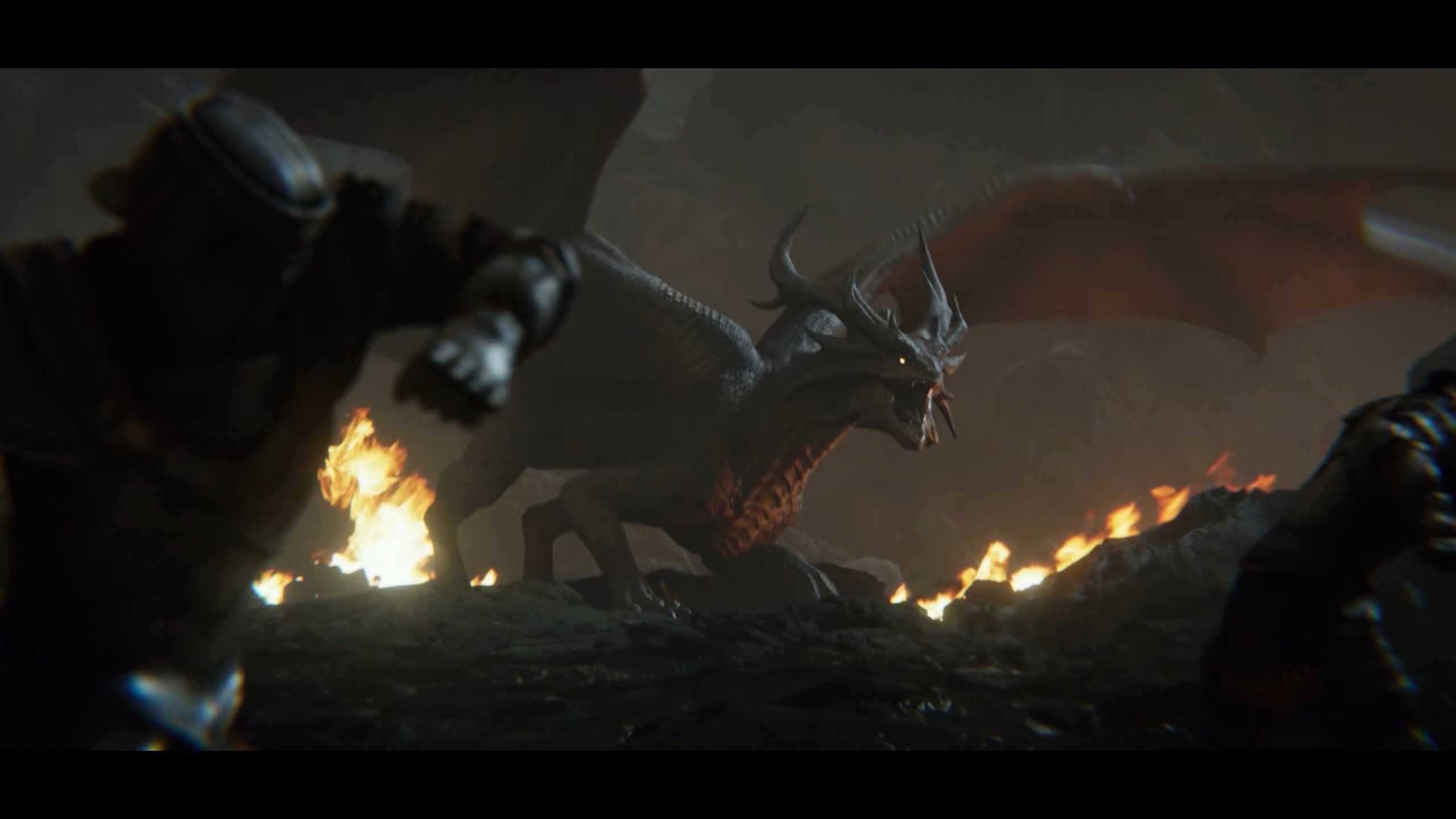 Hellfire Dragon Low-poly 3D model_23