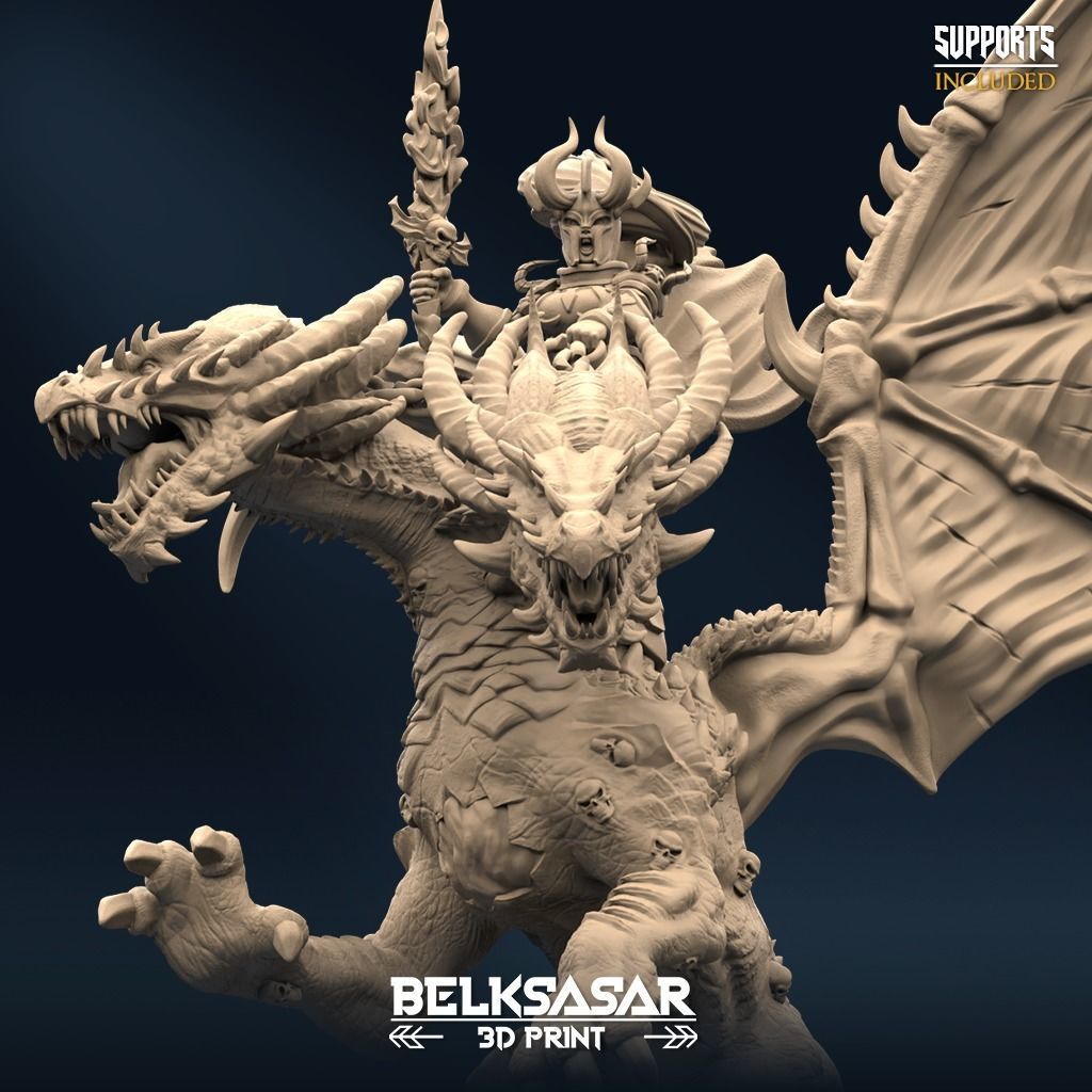 Destruction Dragon 3D print model_5