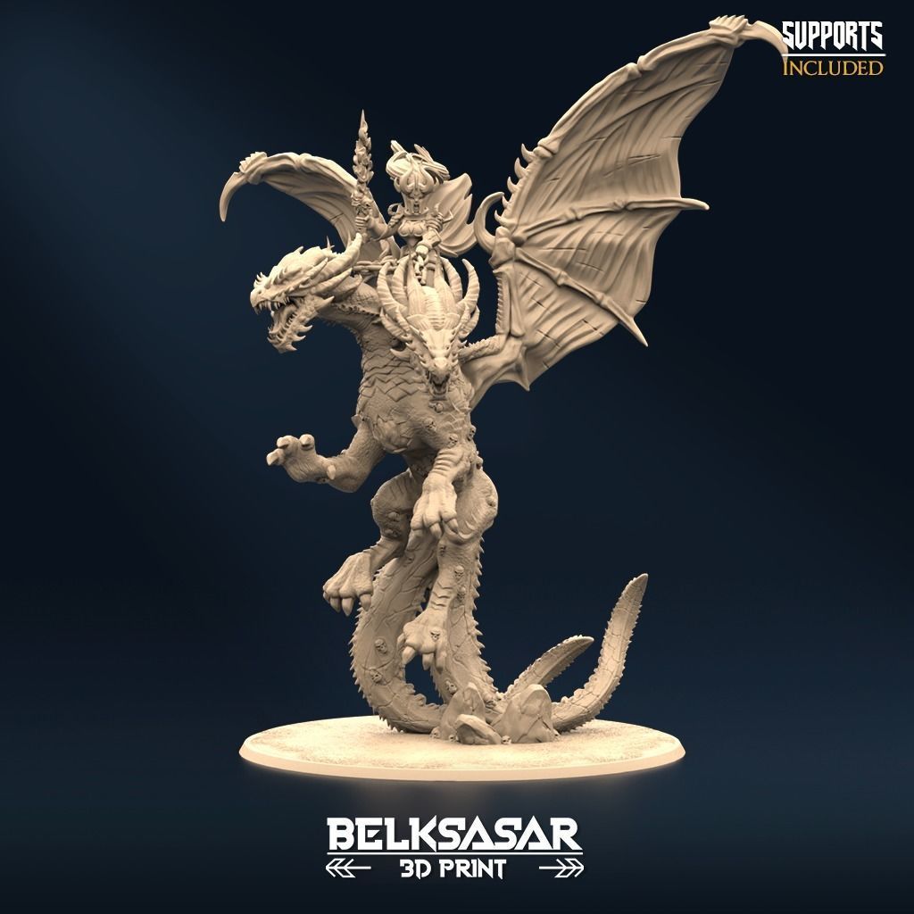 Destruction Dragon 3D print model_2