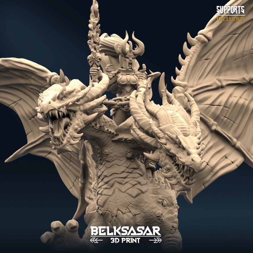 Destruction Dragon 3D print model_4