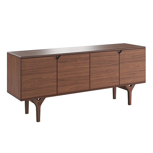Ridge Console Cabinet 3D model