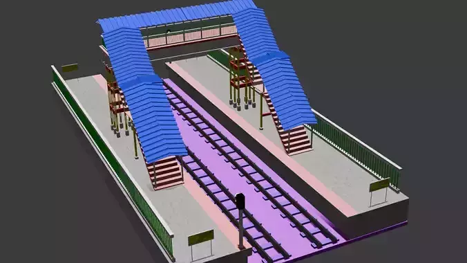 Indian railway statiion