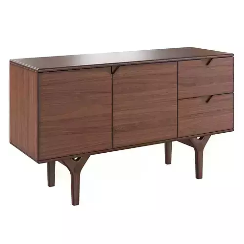 Ridge Small Console Cabinet 3D model