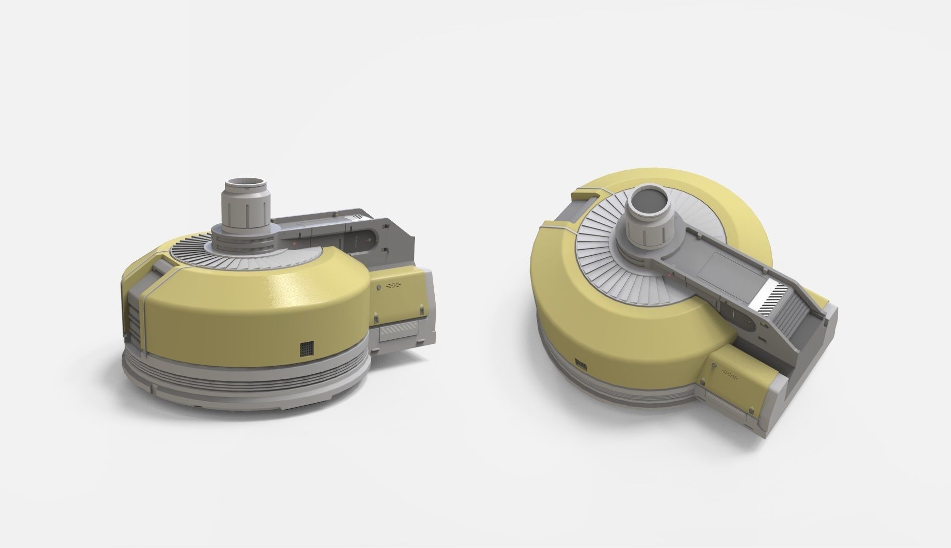 sci-fi Architecture kitbash 48 3D model_11