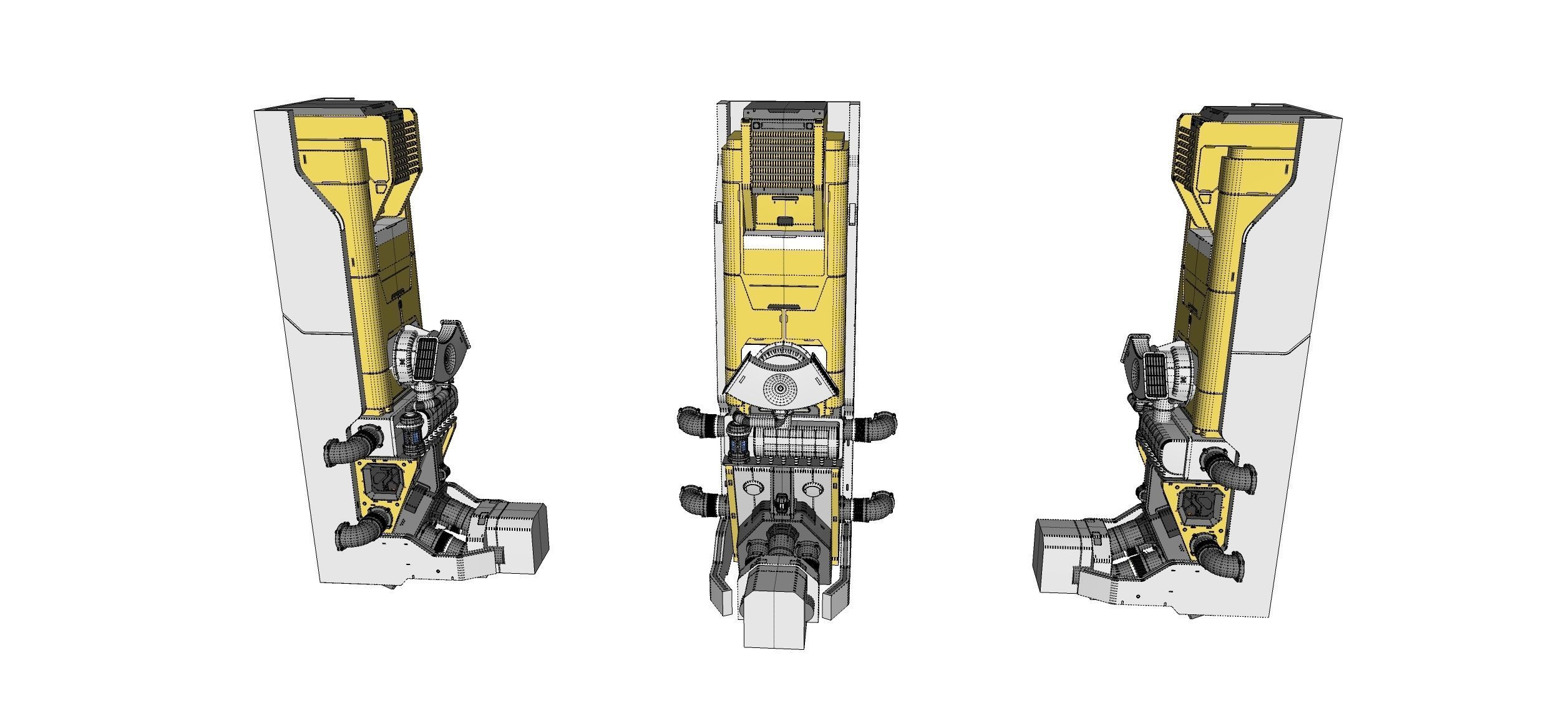 sci-fi Architecture kitbash 48 3D model_19