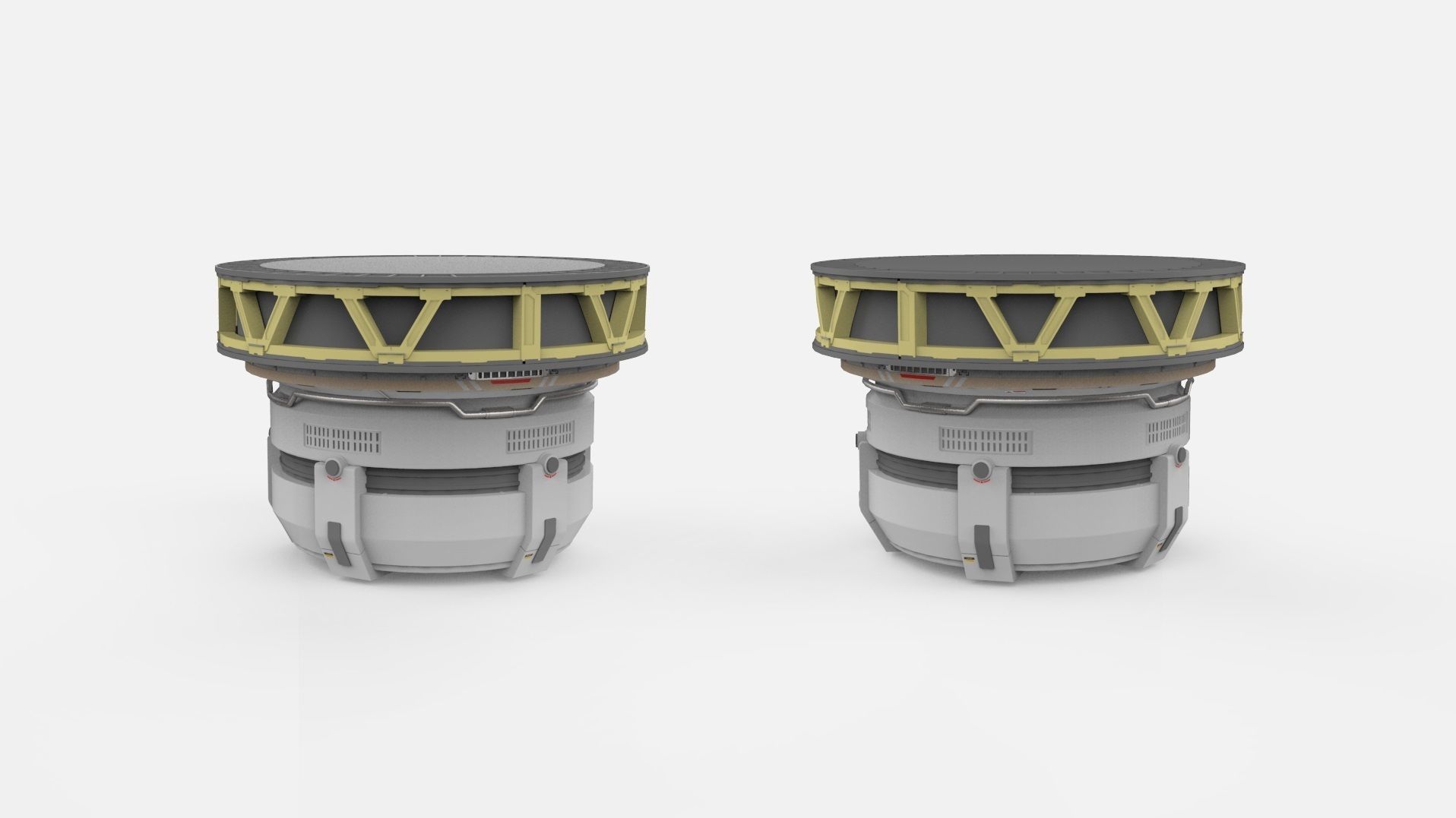 sci-fi Architecture kitbash 48 3D model_18