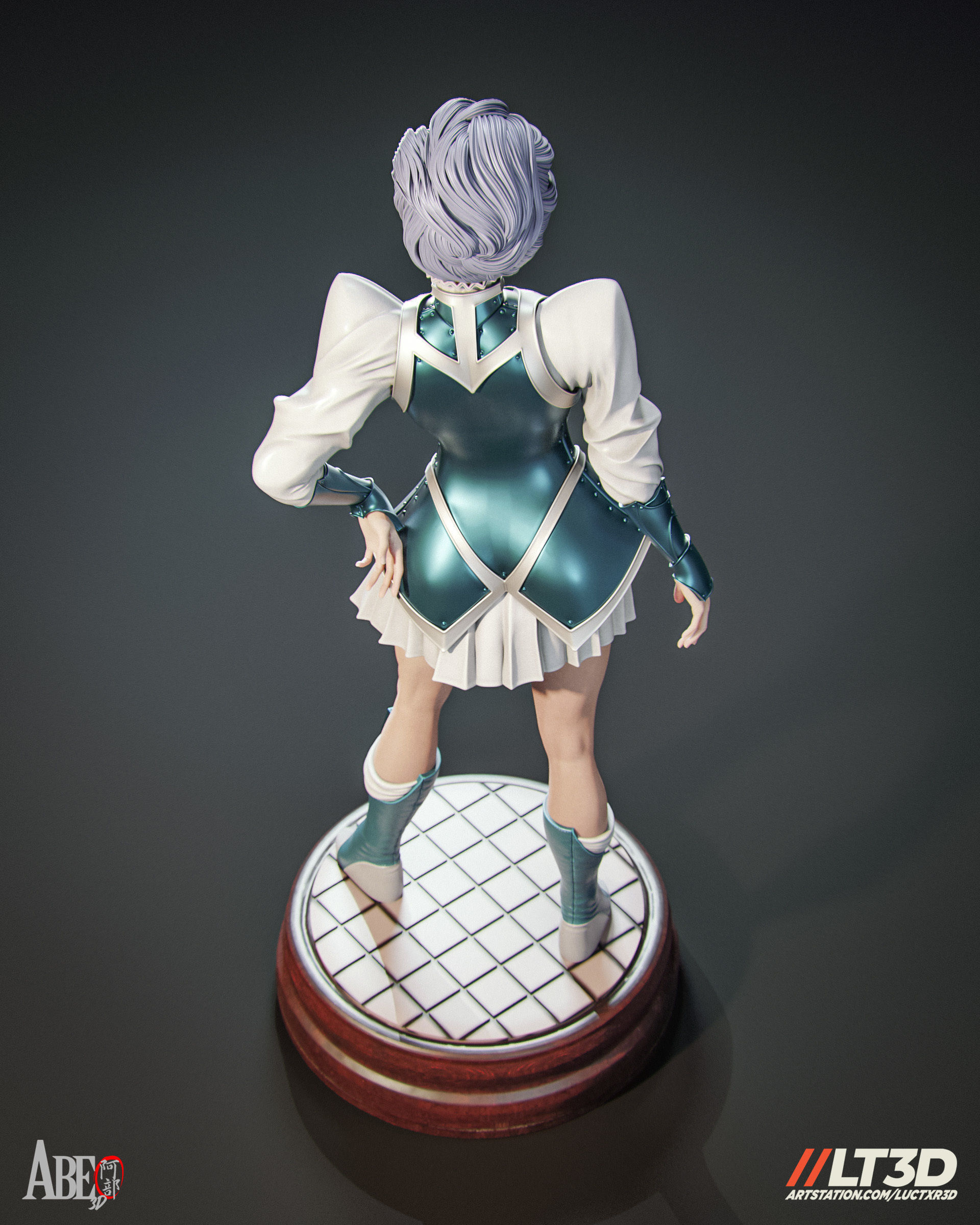 Captain Britain - Betsy Braddock Hellfire Gala 3D print model_16