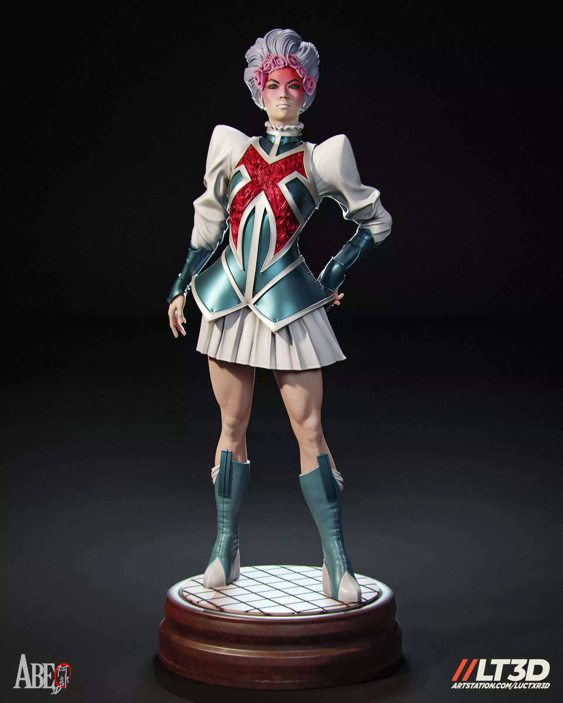 Captain Britain - Betsy Braddock Hellfire Gala 3D print model_0