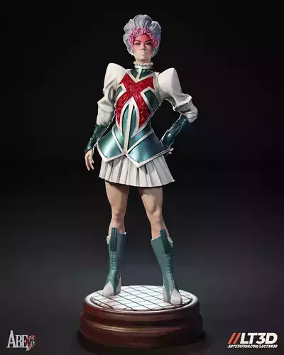 Captain Britain - Betsy Braddock Hellfire Gala 3D print model