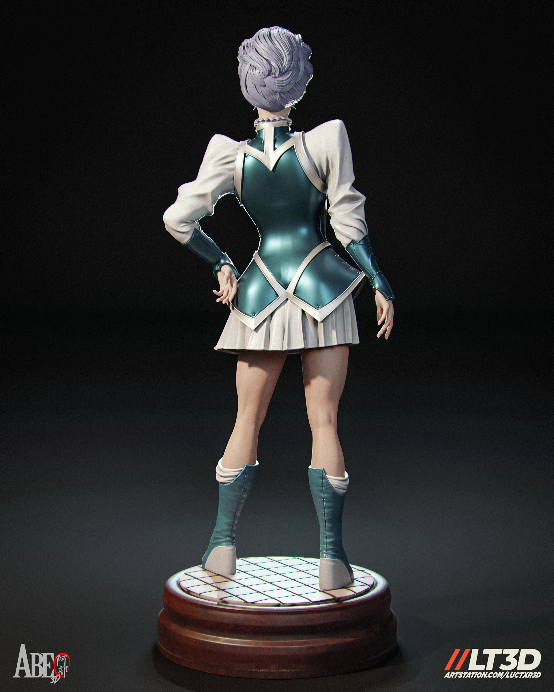 Captain Britain - Betsy Braddock Hellfire Gala 3D print model_2