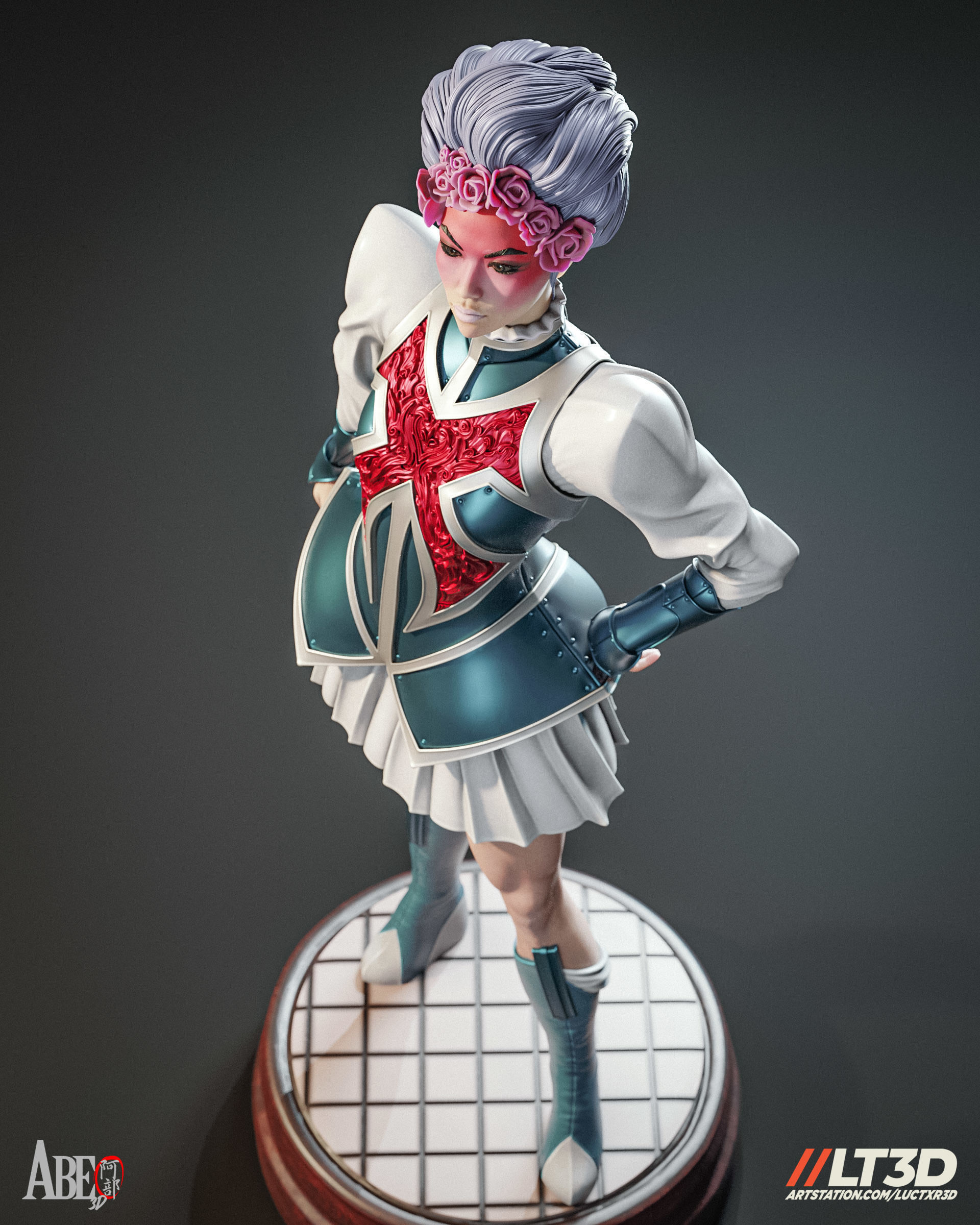 Captain Britain - Betsy Braddock Hellfire Gala 3D print model_11