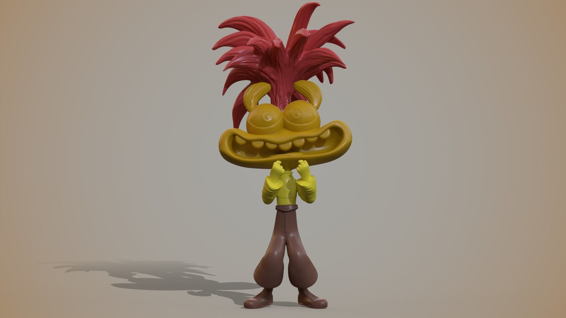 Anxiety  from Inside Out Printable 3D print model_15