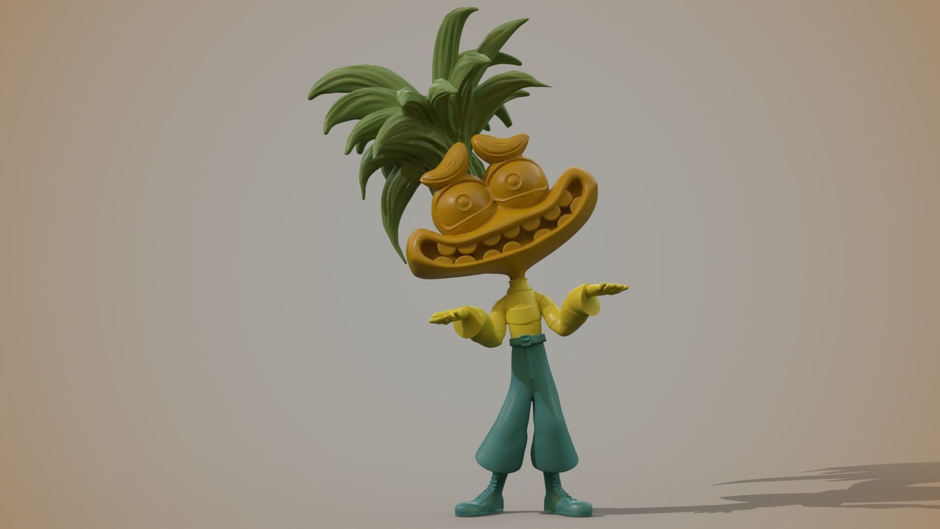 Anxiety  from Inside Out Printable 3D print model_13