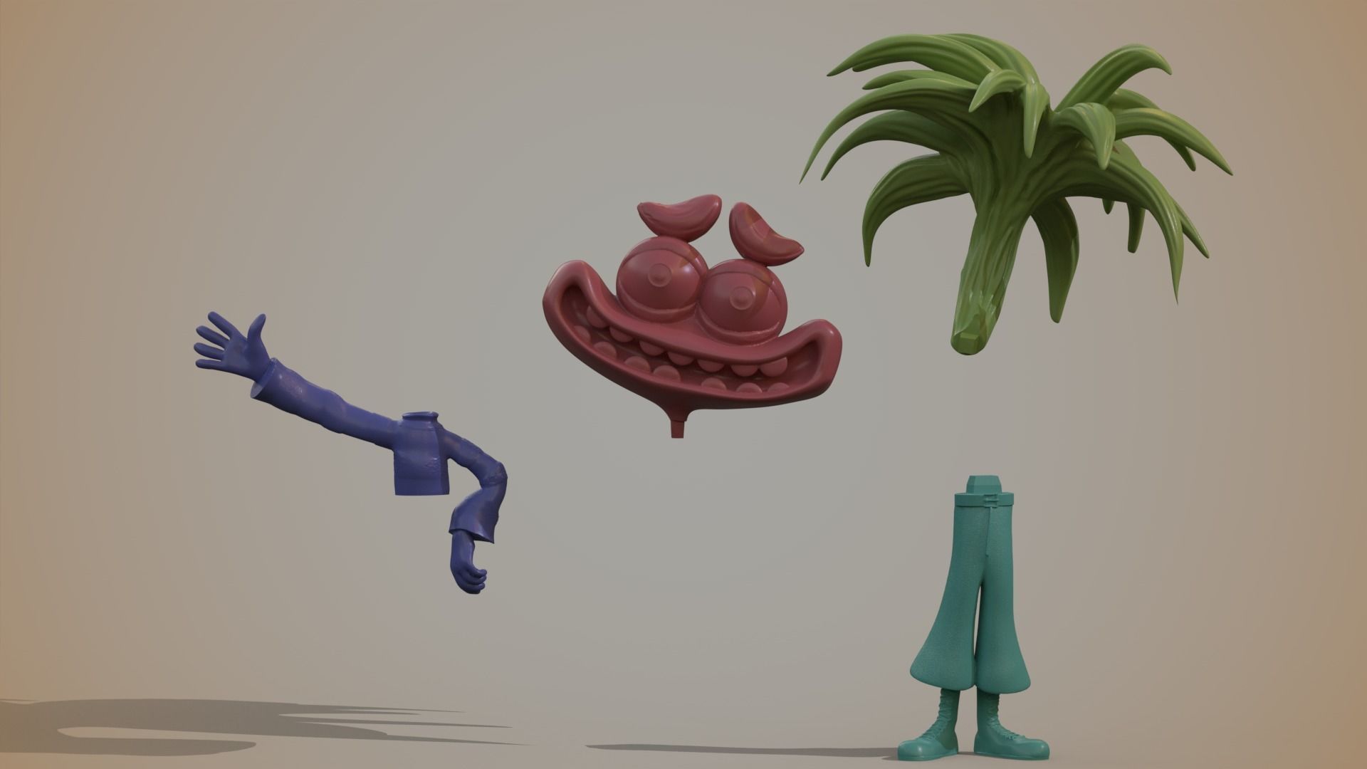 Anxiety  from Inside Out Printable 3D print model_12