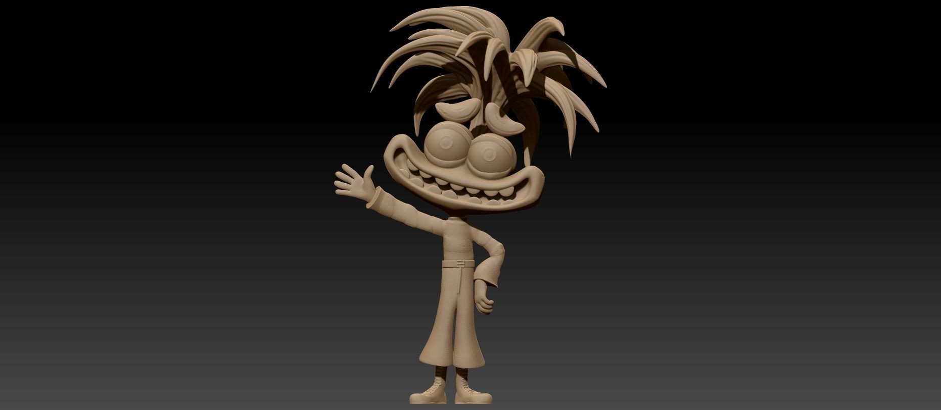 Anxiety  from Inside Out Printable 3D print model_9