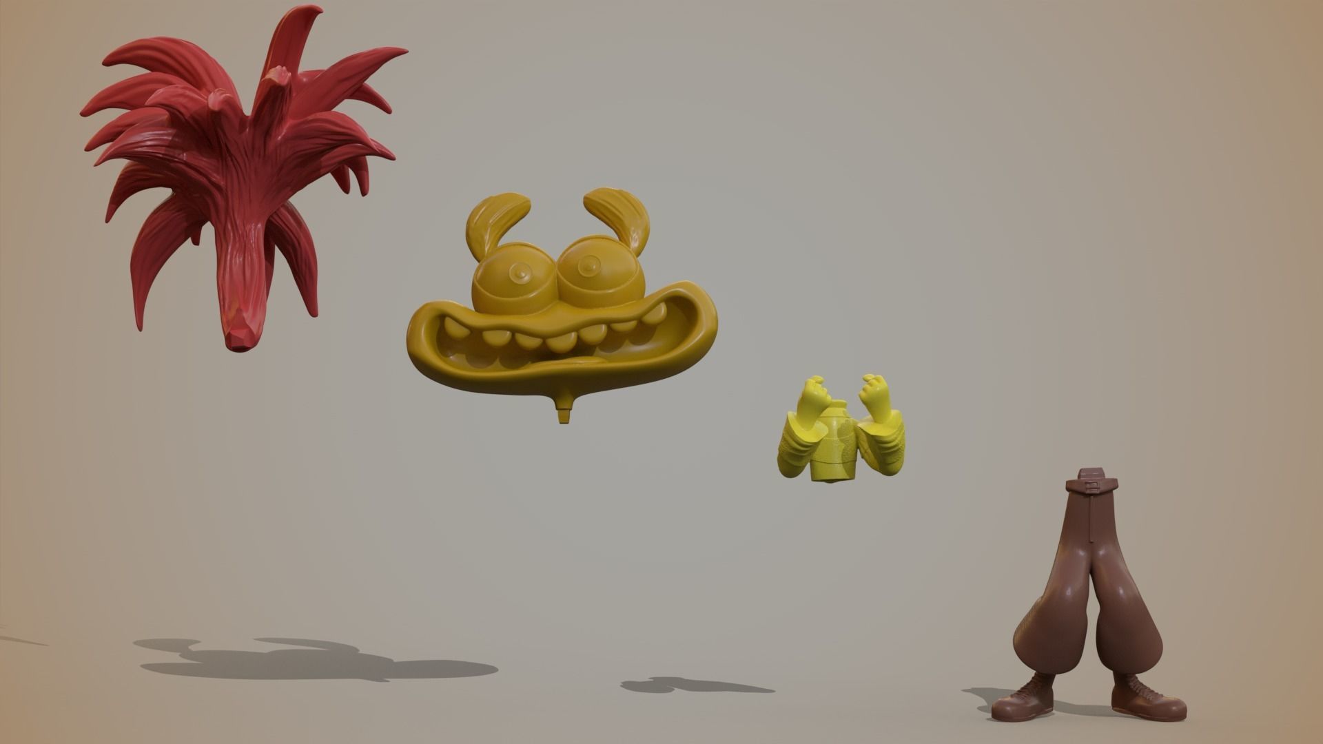 Anxiety  from Inside Out Printable 3D print model_16