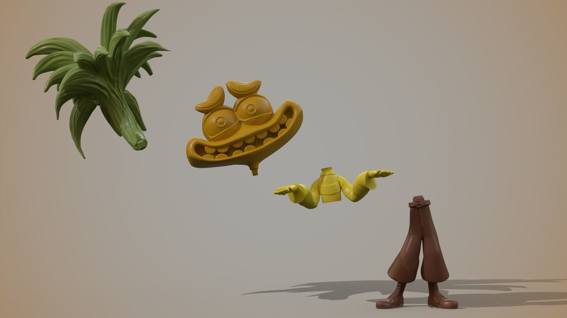 Anxiety  from Inside Out Printable 3D print model_14