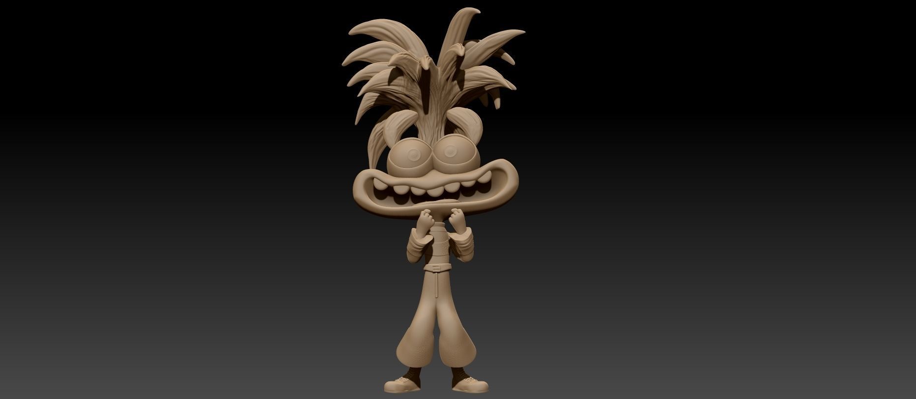 Anxiety  from Inside Out Printable 3D print model_8