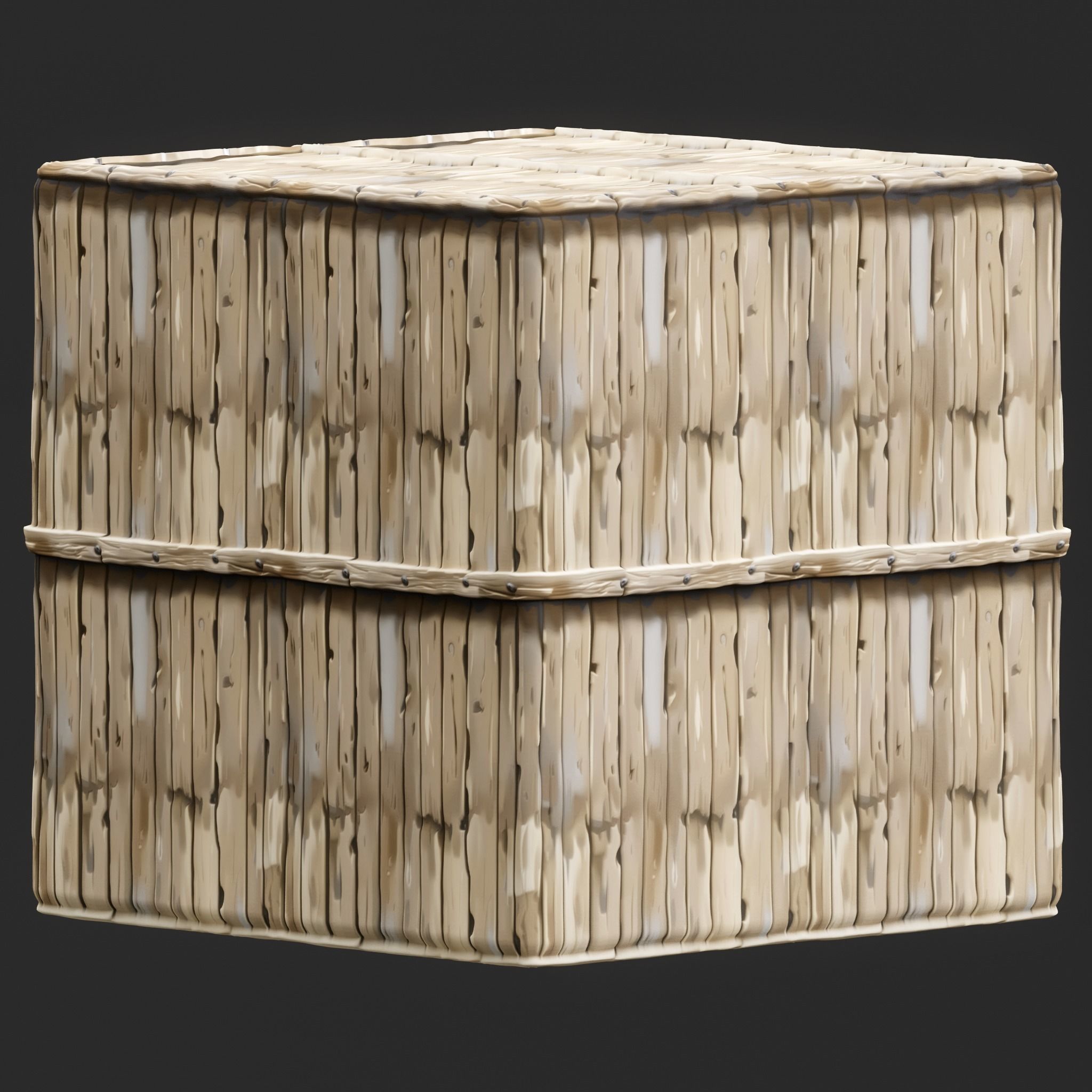 Stylized Wood Fence Seamless Texture  Texture_2