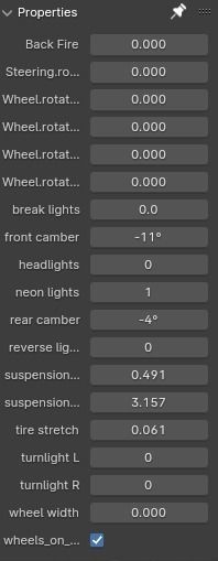 Toon style Fiat polski Drift spec eevee Low-poly 3D model_6
