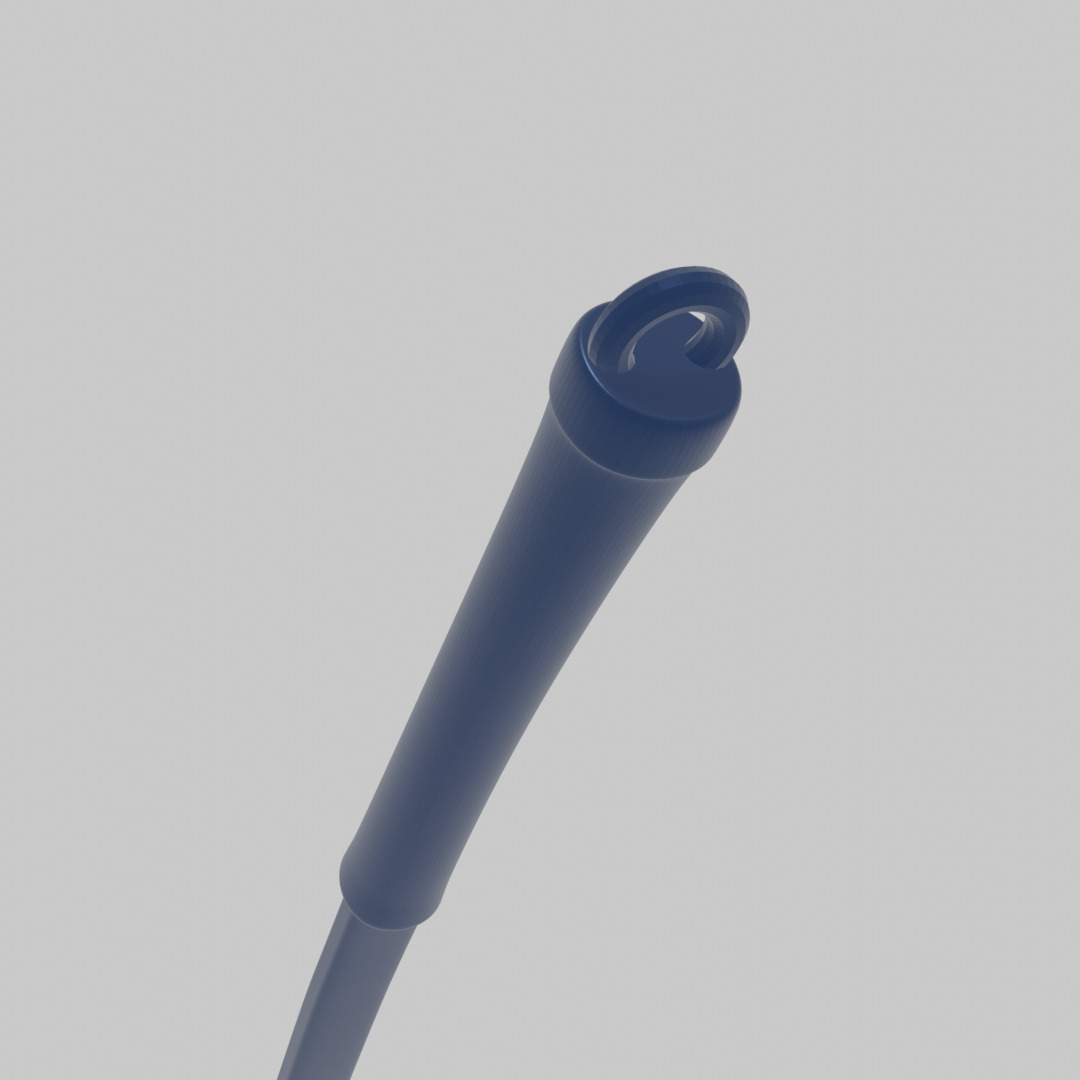  Field Hockey Stick Keychain  Printable 3D print model_6