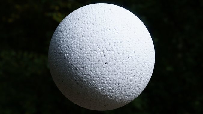 Realistic Procedural Styrofoam - EPS Foam Surface Shader Texture