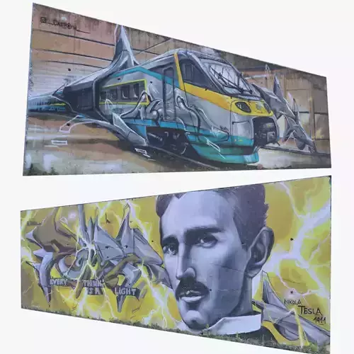 Graffiti walls collection 