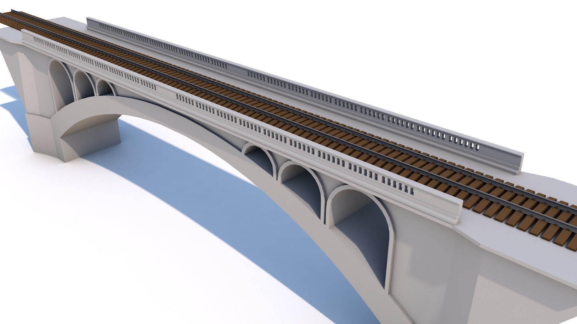 12 Famous Bridge Collection - Game Ready Low Poly  Low-poly 3D model_13