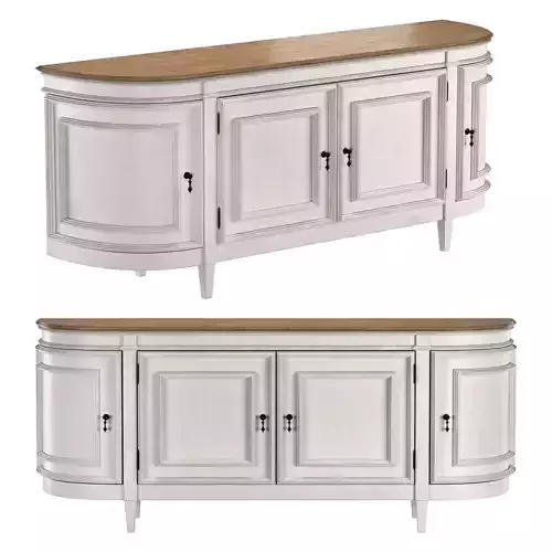 Francia Curved Sideboard