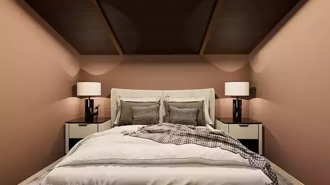 CASA MODERNA - MODELO 3D COMPLETO - INTERIOR Y EXTERIOR