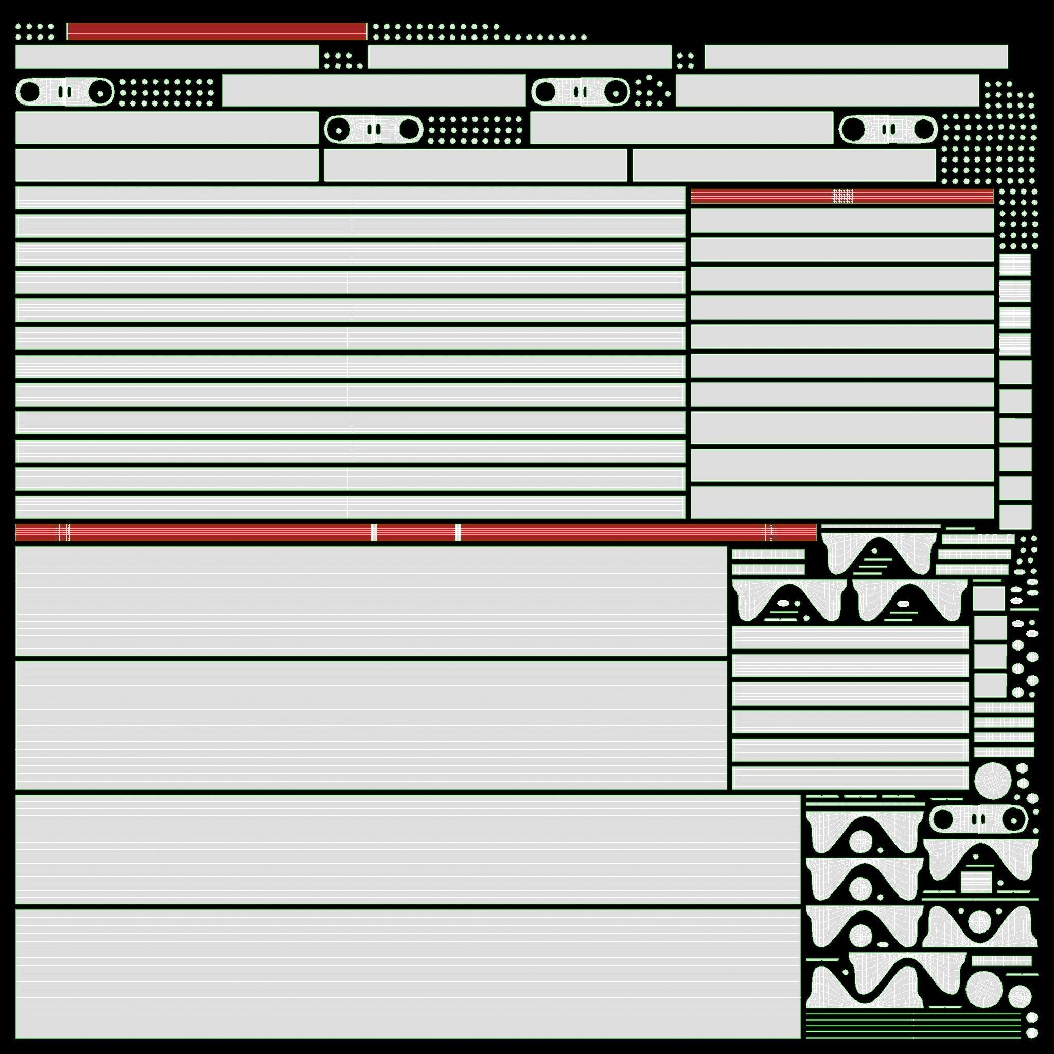Rotating Newspaper Magazine Stand Display 3D model_13
