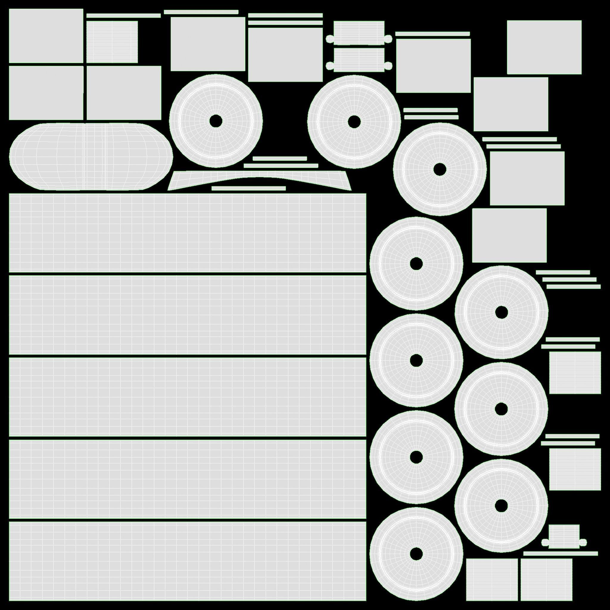 Rotating Newspaper Magazine Stand Display 3D model_17