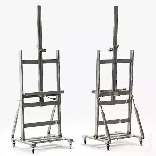Restoration Hardware POLISHED NICKEL TV EASEL