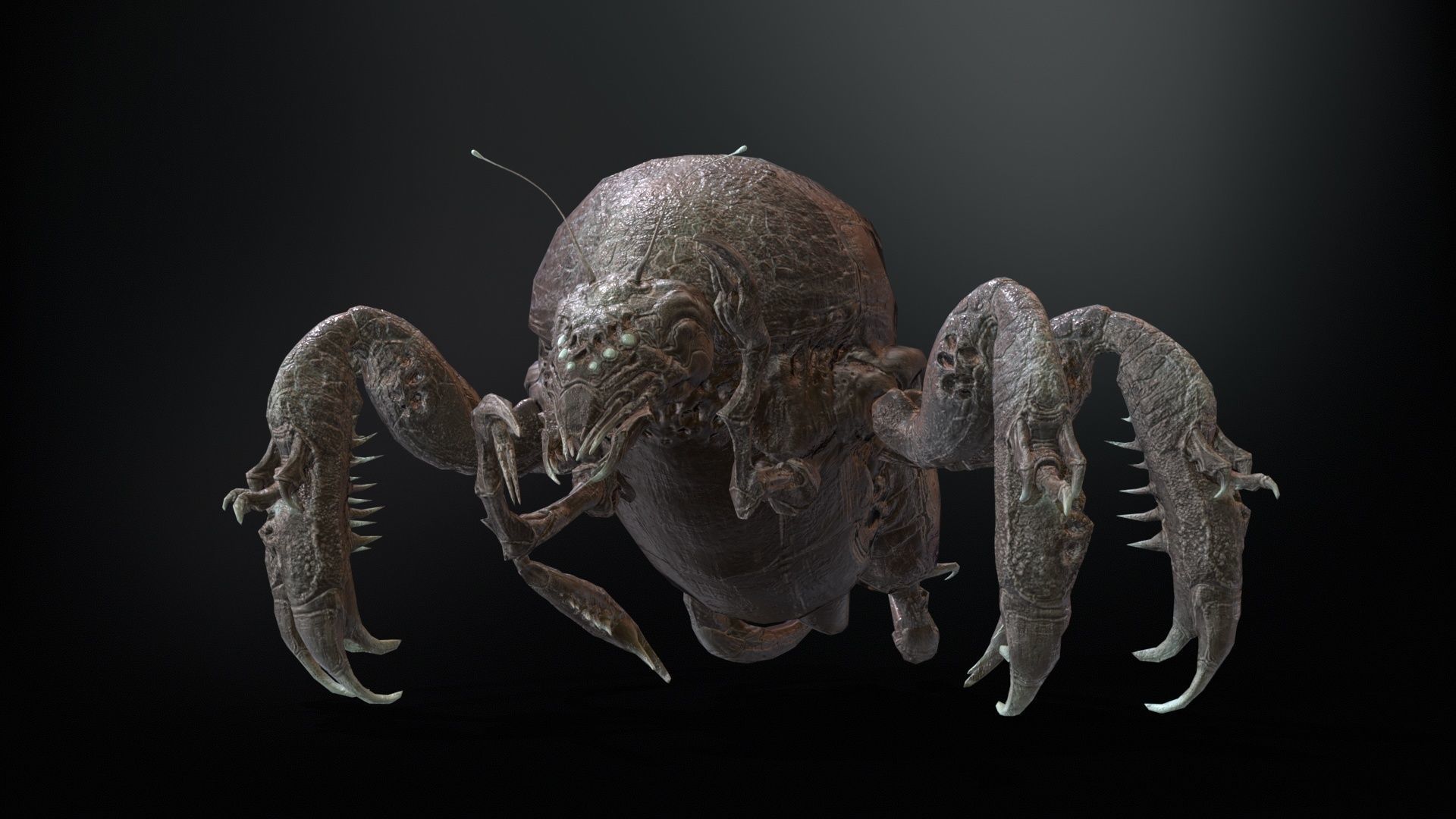LandBug4 A1 Low-poly 3D model_16
