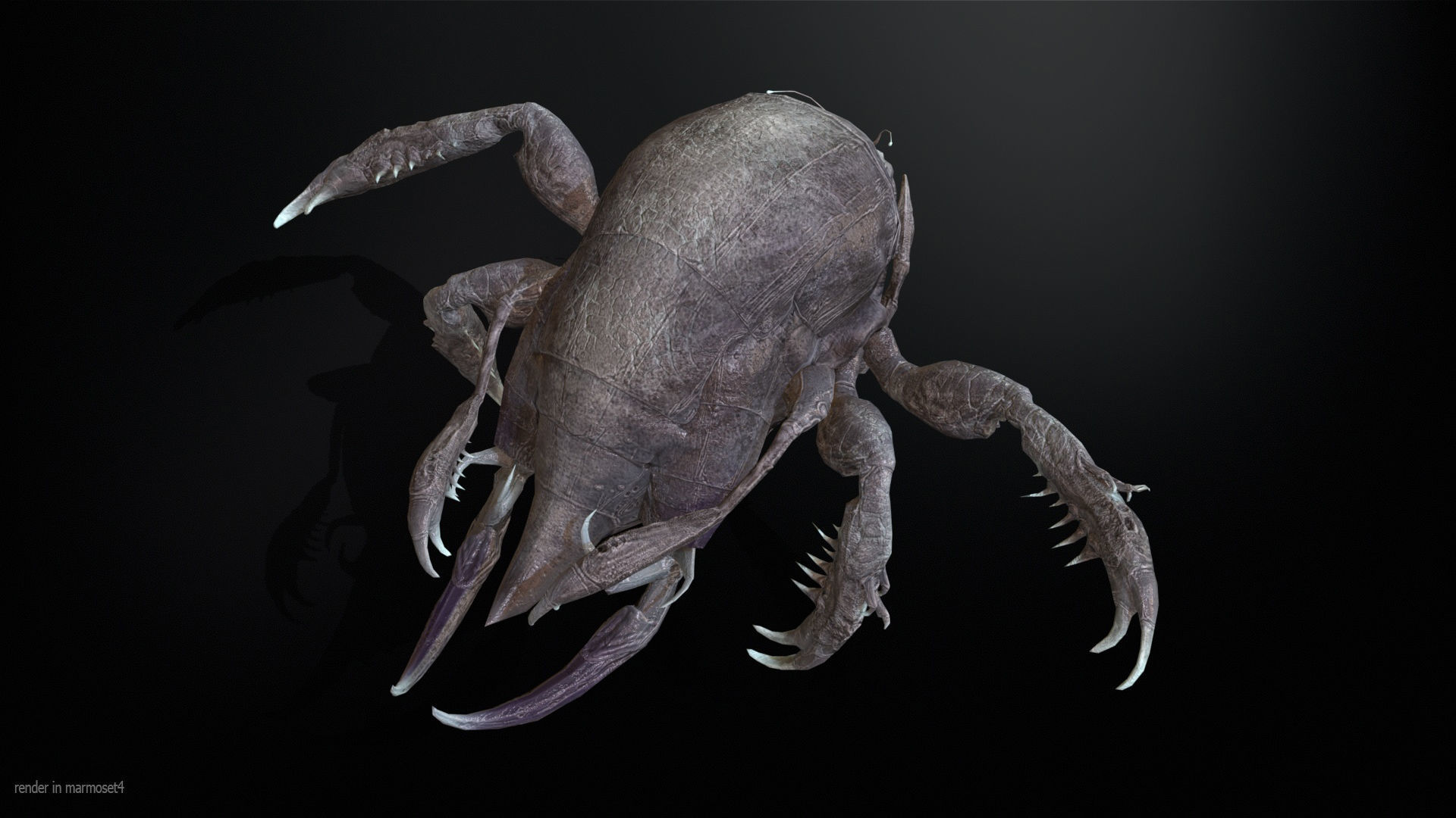 LandBug4 A1 Low-poly 3D model_5