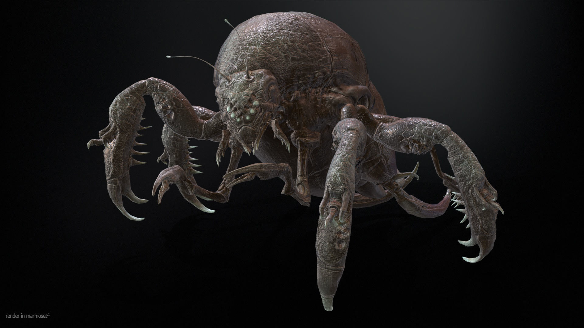 LandBug4 A1 Low-poly 3D model_2
