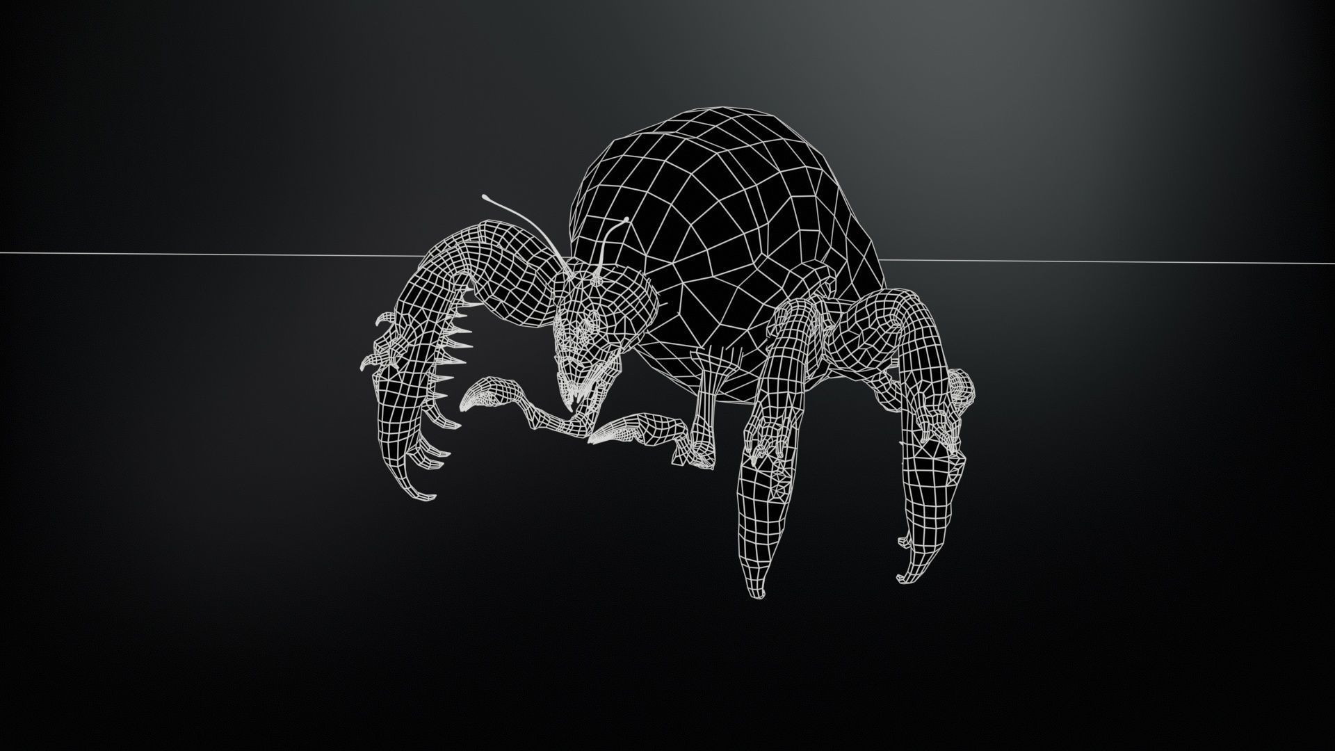 LandBug4 A1 Low-poly 3D model_9