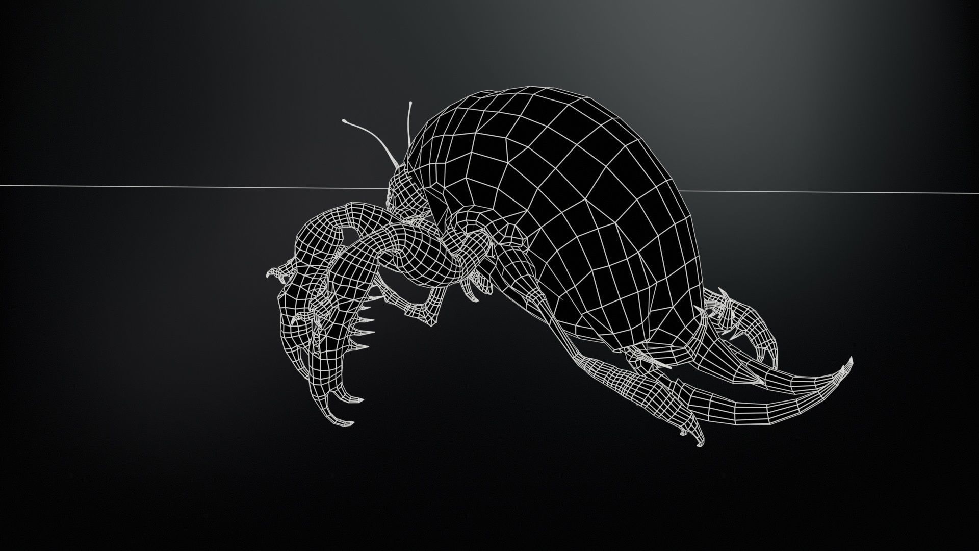 LandBug4 A1 Low-poly 3D model_8