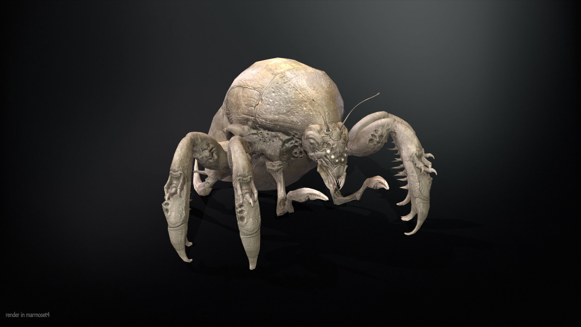 LandBug4 A1 Low-poly 3D model_3