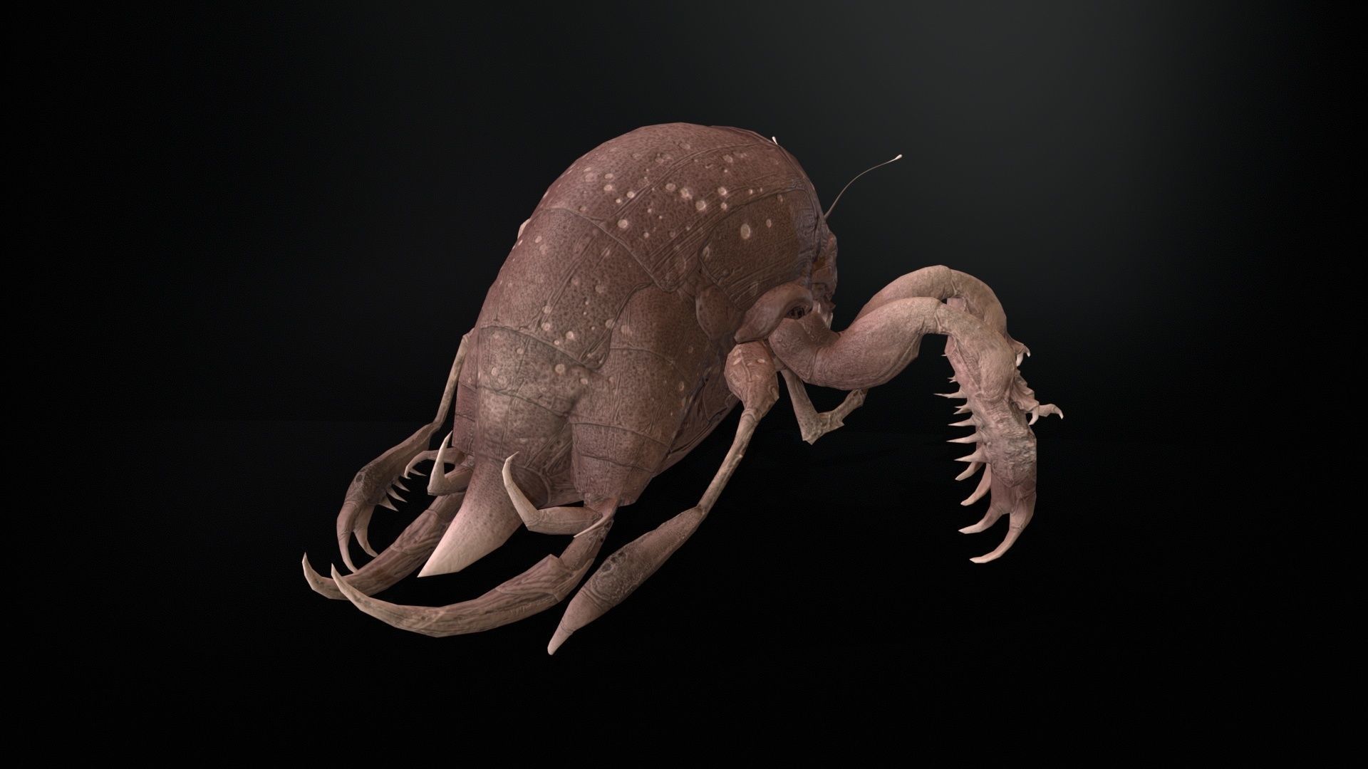 LandBug4 A1 Low-poly 3D model_11