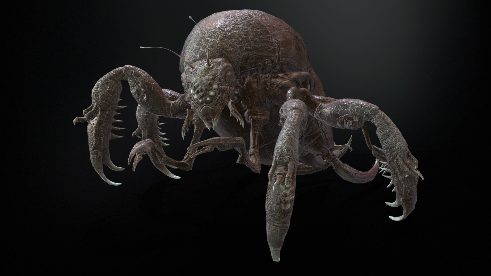 LandBug4 A1 Low-poly 3D model_19