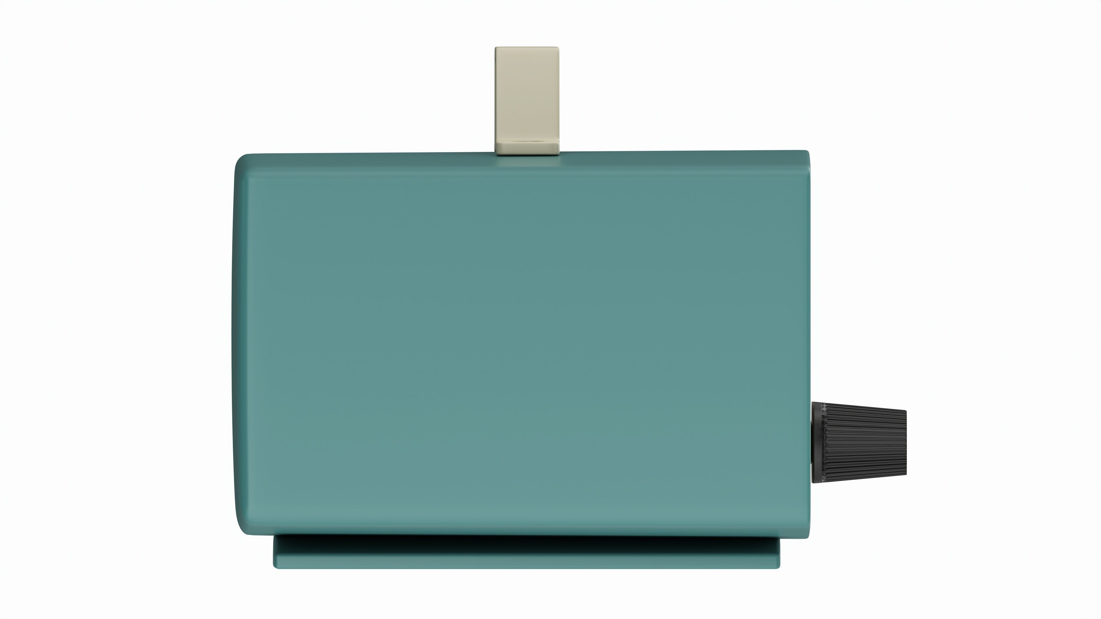 Vintage transistor radio 3D model_4